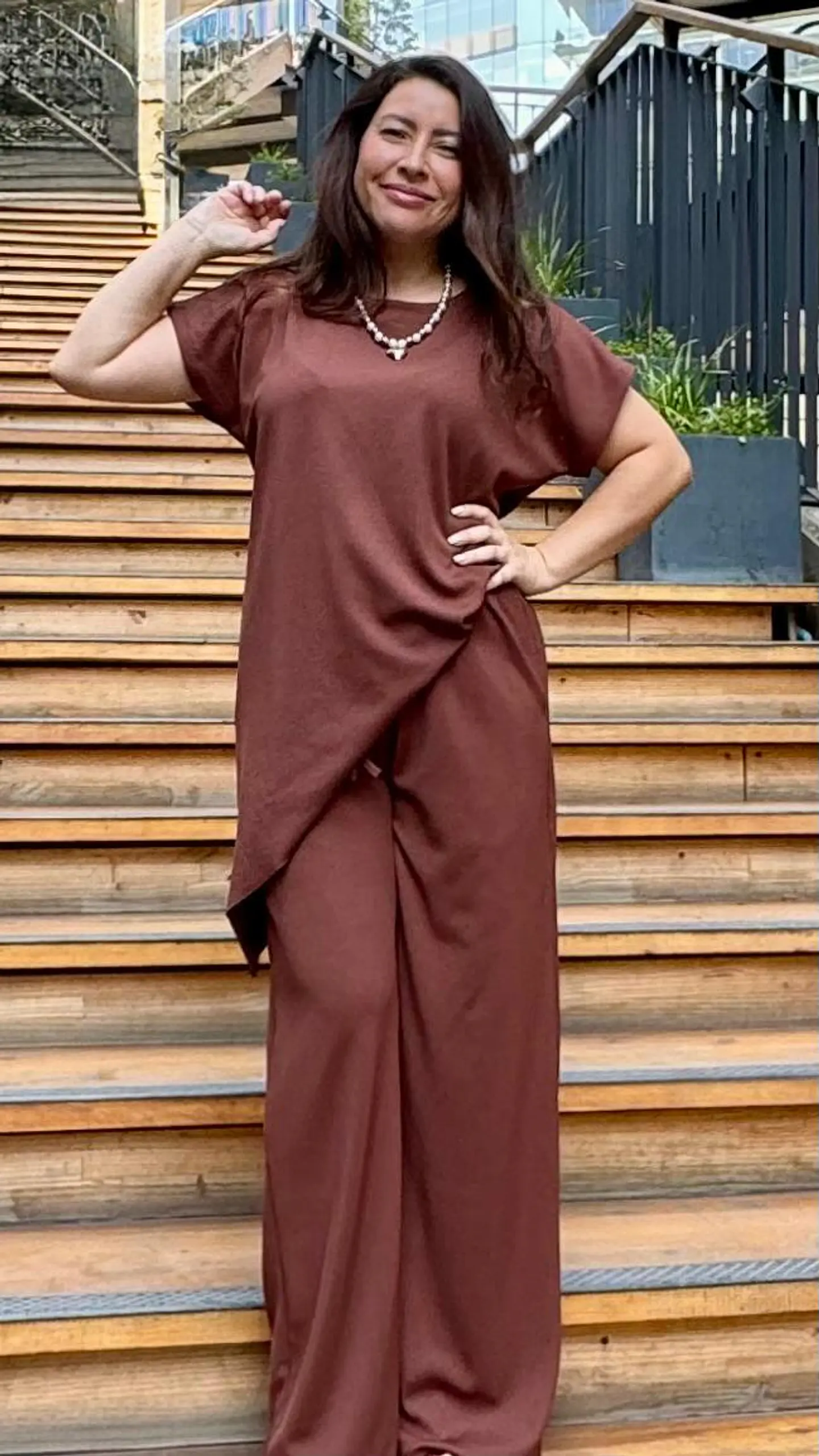 Conjunto Palazzo Mujer Margarita de Viscosa 6