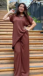 Conjunto Palazzo Mujer Margarita de Viscosa - Miniatura 6