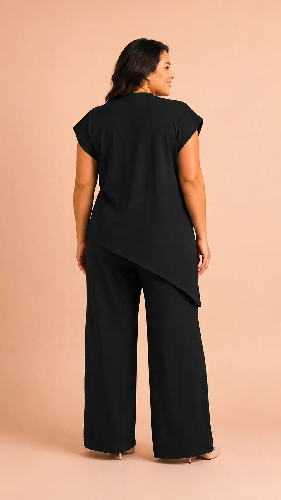 Conjunto Palazzo Negro Mujer Margarita | Talla Única L a XL 2