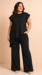 Conjunto Palazzo Negro Mujer Margarita | Talla Única L a XL - Miniatura 1