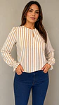 Blusa Keroly Mujer Manga Larga - Miniatura 5