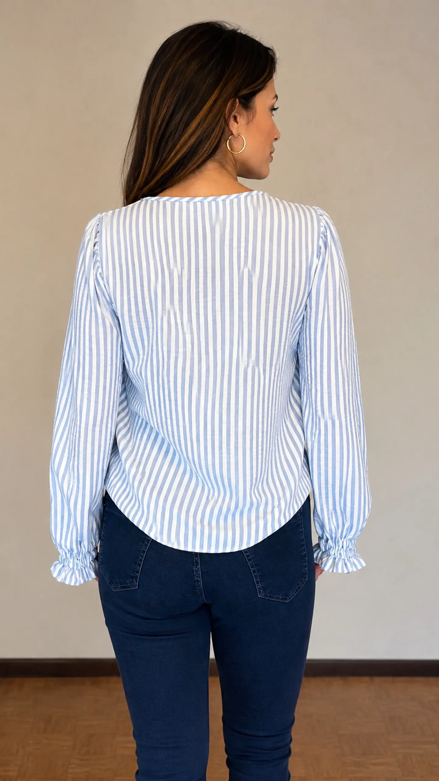Blusa Keroly Mujer Manga Larga 7