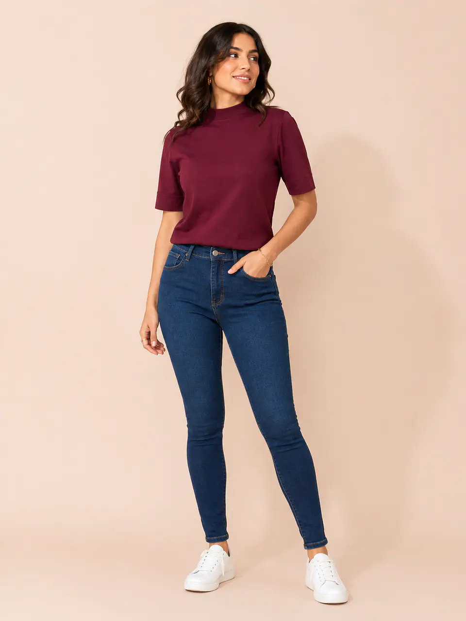 Polera Satus 100% Algodón Mujer | Tallas S, M y L 1