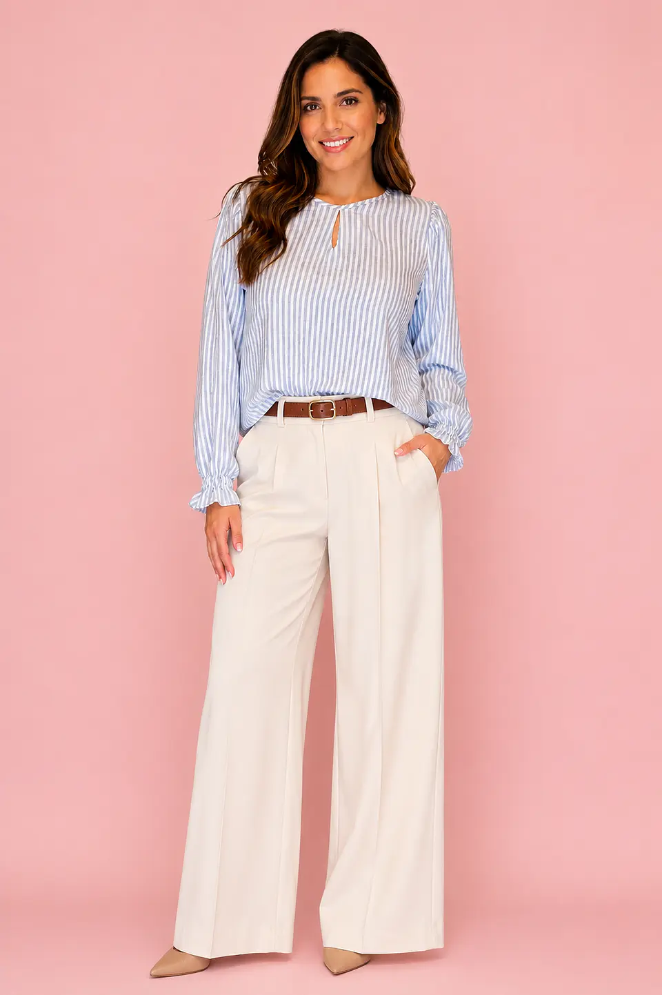Blusa Keroly Mujer Manga Larga 11