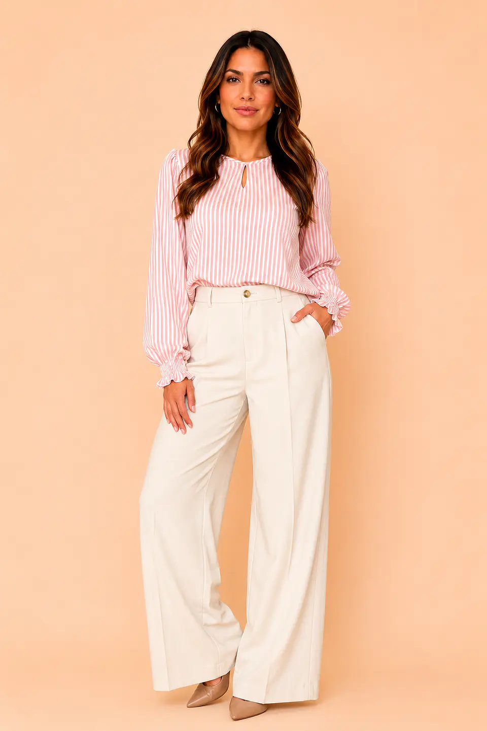 Blusa Keroly Mujer Manga Larga 3