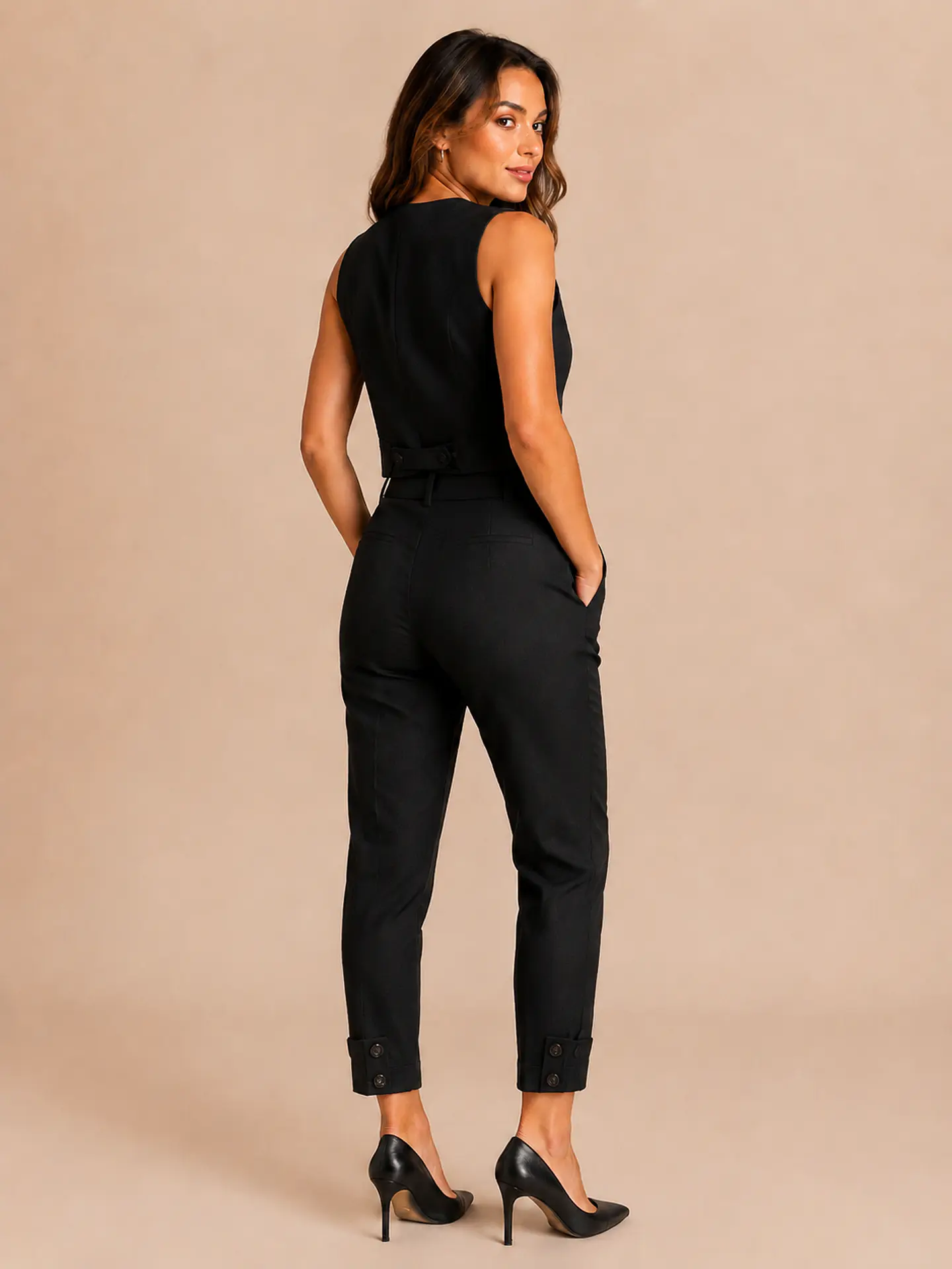 Pantalón Crislu Mujer Lino y Viscosa 11