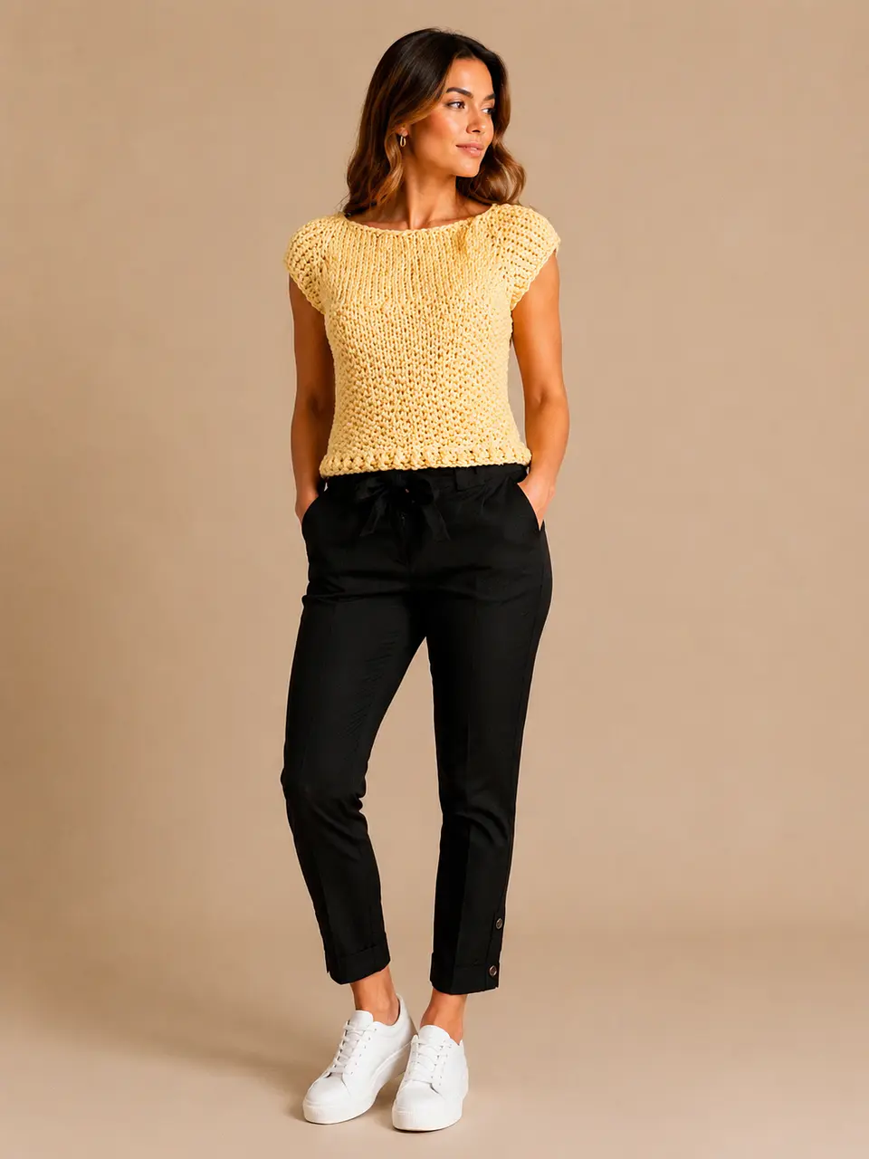 Pantalón Crislu Mujer Lino y Viscosa 7