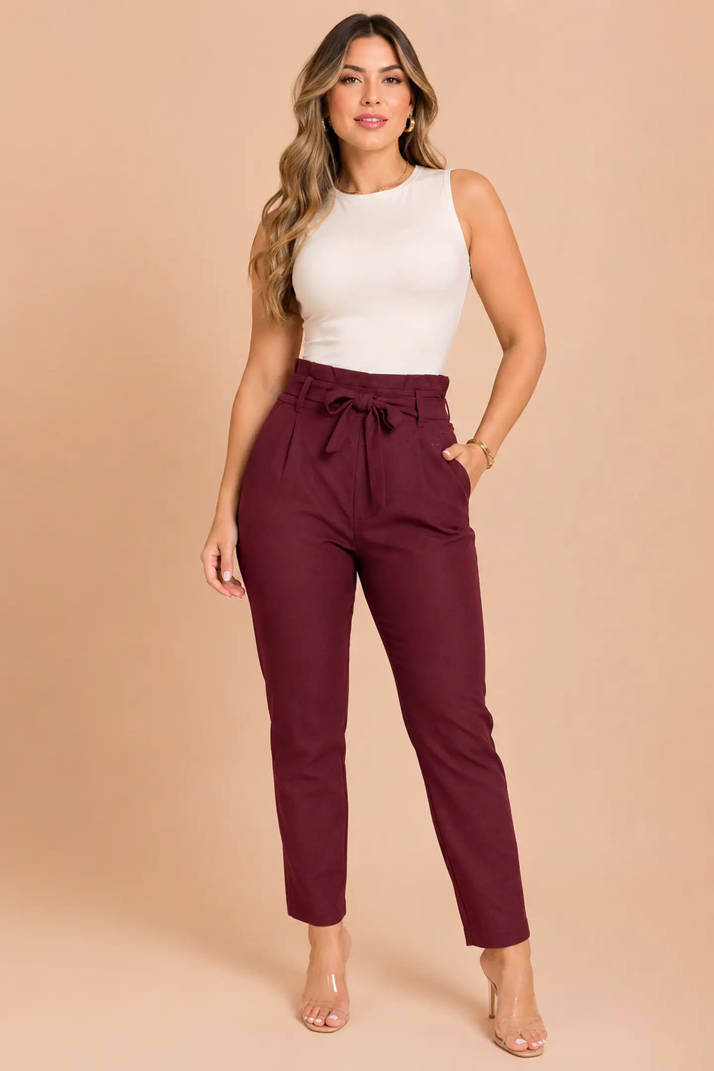 Pantalón Carly Mujer Lino y Viscosa 3