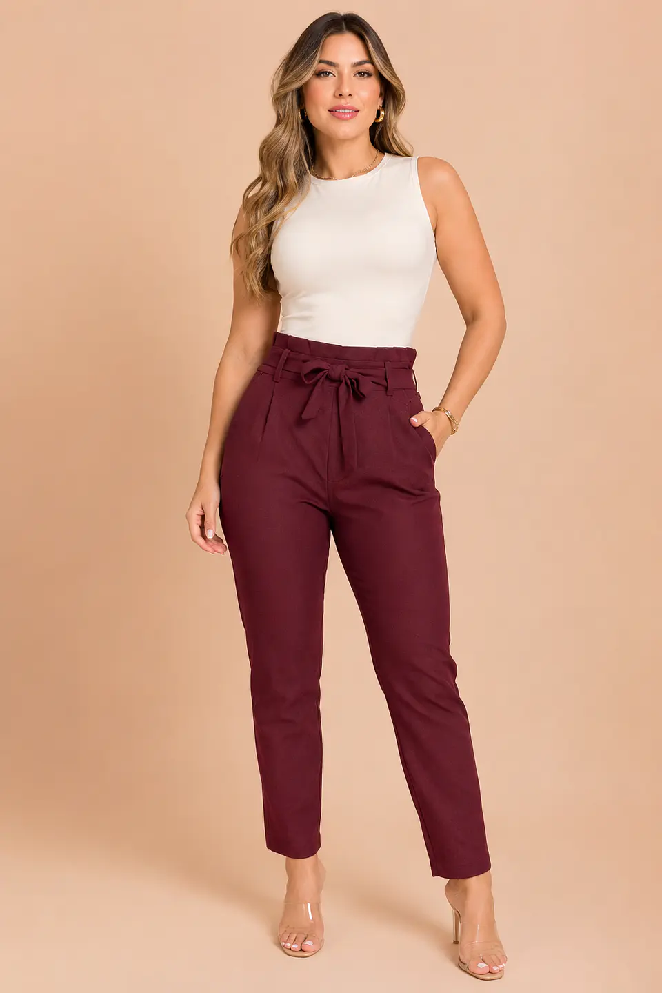 Pantalón Carly Mujer Lino y Viscosa 3