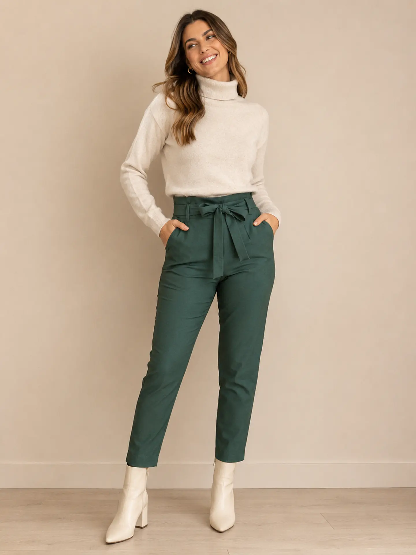 Pantalón Carly Mujer Lino y Viscosa 5