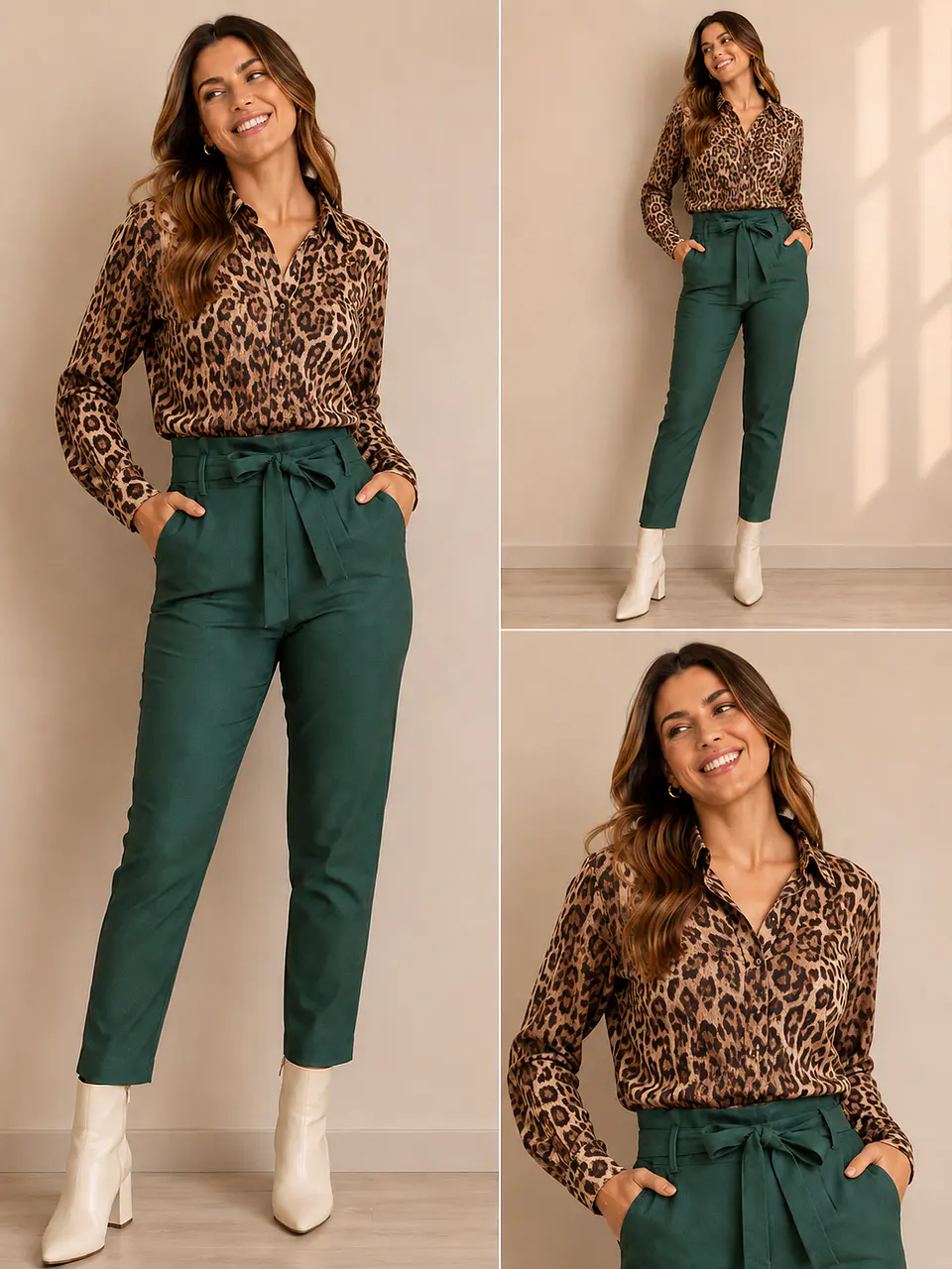 Pantalón Carly Mujer Lino y Viscosa 1