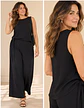 Conjunto Melissa Mujer Viscosa Negro - Miniatura 1