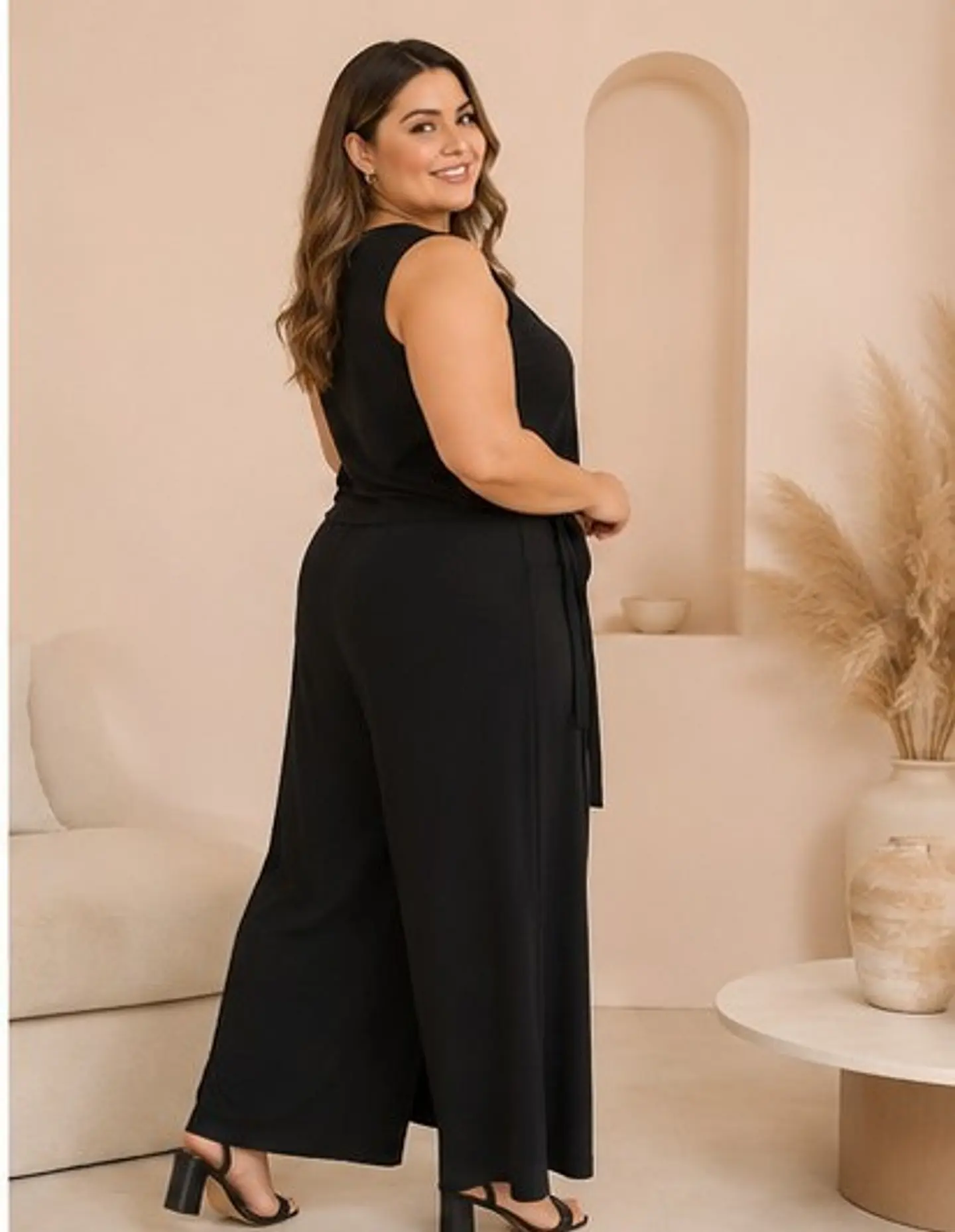 Conjunto Melissa Mujer Viscosa Negro 5
