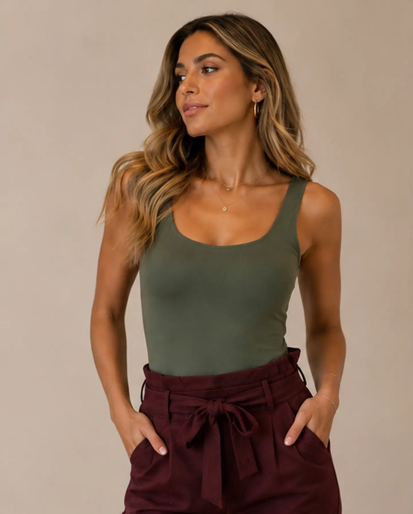 Body Naely Mujer Poliamida con Soporte 7