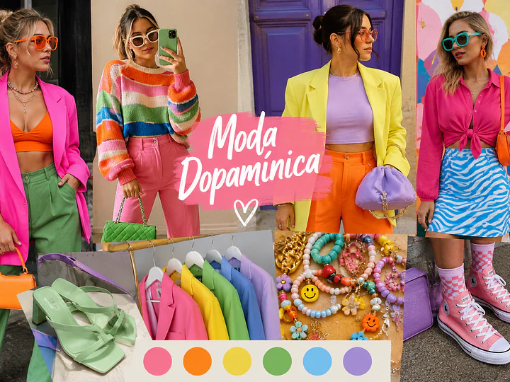 Moda dopamina: la tendencia que promete llenar de color el verano 2027