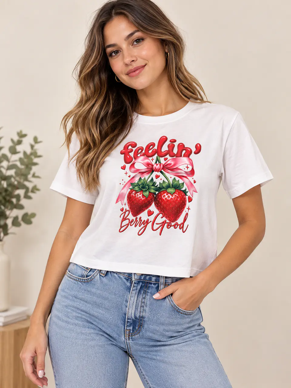 Polera Mujer de Viscosa Estampada | Talla Única 2