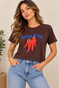 Polera Mujer de Viscosa Estampada | Talla Única - Miniatura 1