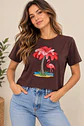 Polera Mujer de Viscosa Estampada | Talla Única - Miniatura 4