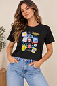 Polera Mujer de Viscosa Estampada | Talla Única - Miniatura 5