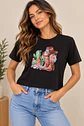 Polera Mujer de Viscosa Estampada | Talla Única - Miniatura 8