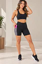 Calza Corta Deportiva Mujer con Bolsillos Laterales - Miniatura 3