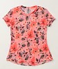 Polera Mujer Reluc Transparente Floral Rosa - Miniatura 2