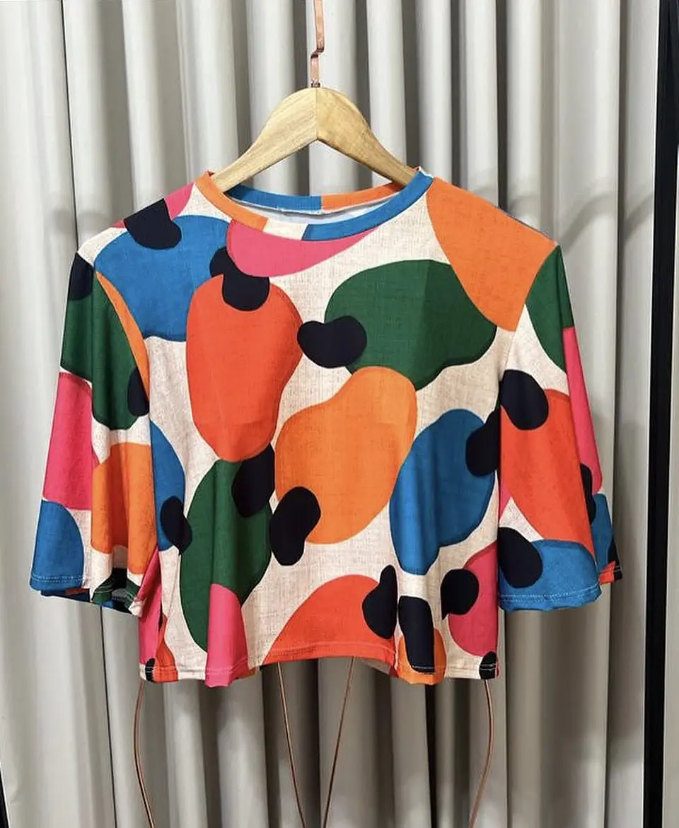 Polera Mujer Otinta Media Manga Estampada 1