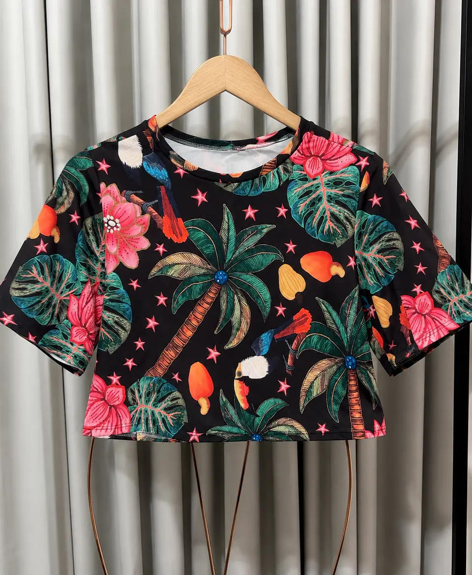 Polera Mujer Otinta Media Manga Estampada 3