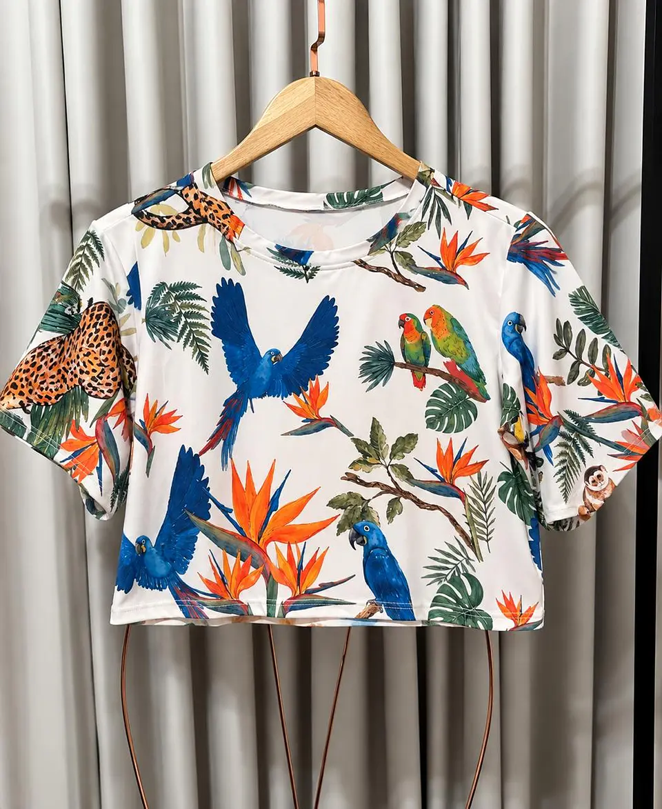 Polera Mujer Otinta Media Manga Estampada 6