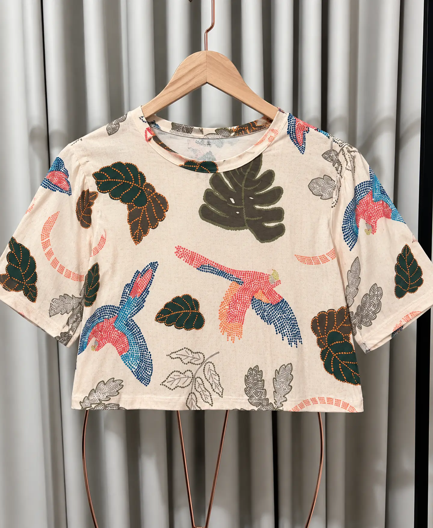 Polera Mujer Otinta Media Manga Estampada 10