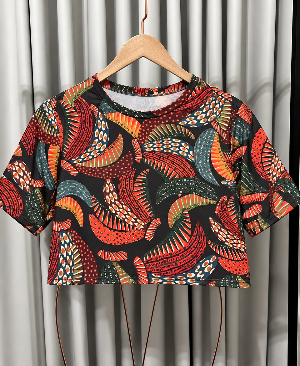 Polera Mujer Otinta Media Manga Estampada 12
