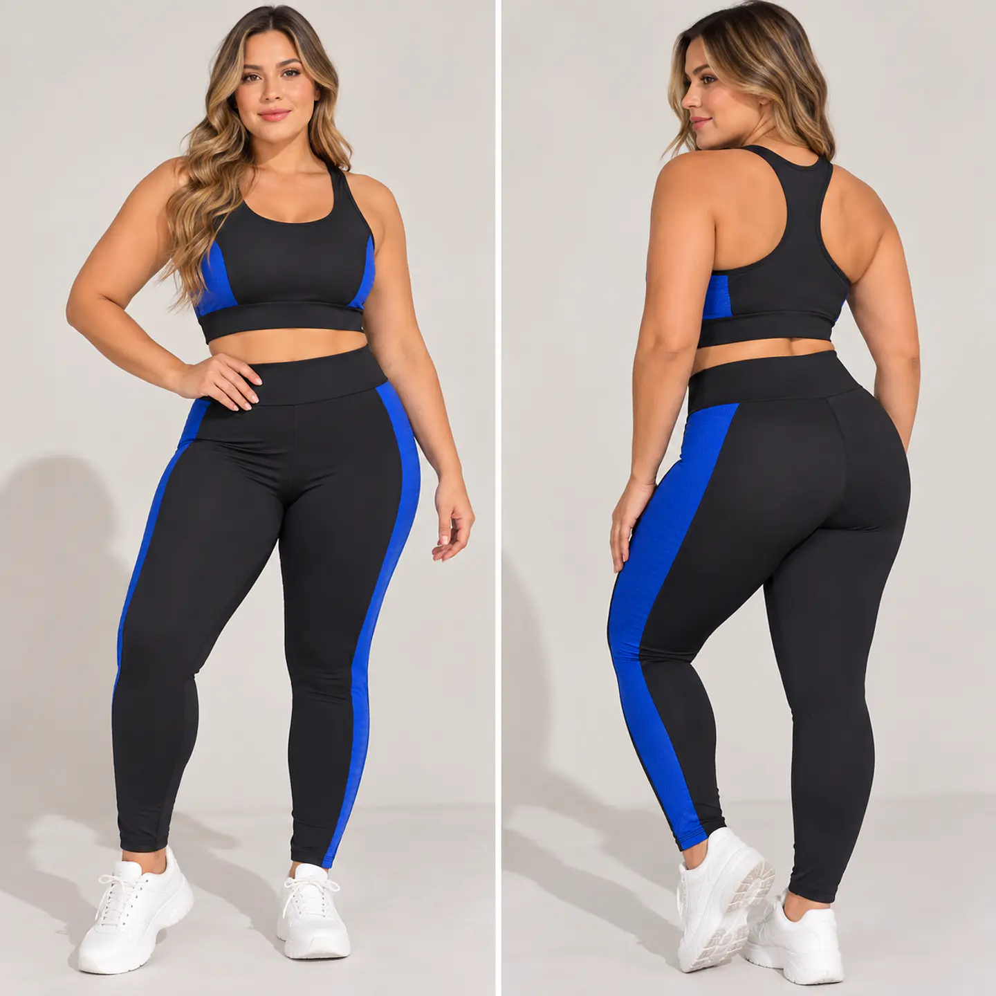 Conjunto Deportivo Mujer Missfit Top y Calza | Talla 42-44 1