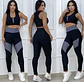 Conjunto Deportivo Carol Mujer Negro y Gris | Talla 40-42 - Miniatura 2