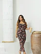 Vestido Venemar Transparencia Floral - Miniatura 3