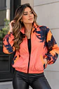 Cortaviento Mujer Estampado Tropical con Bolsillos | Talla Única - Miniatura 1