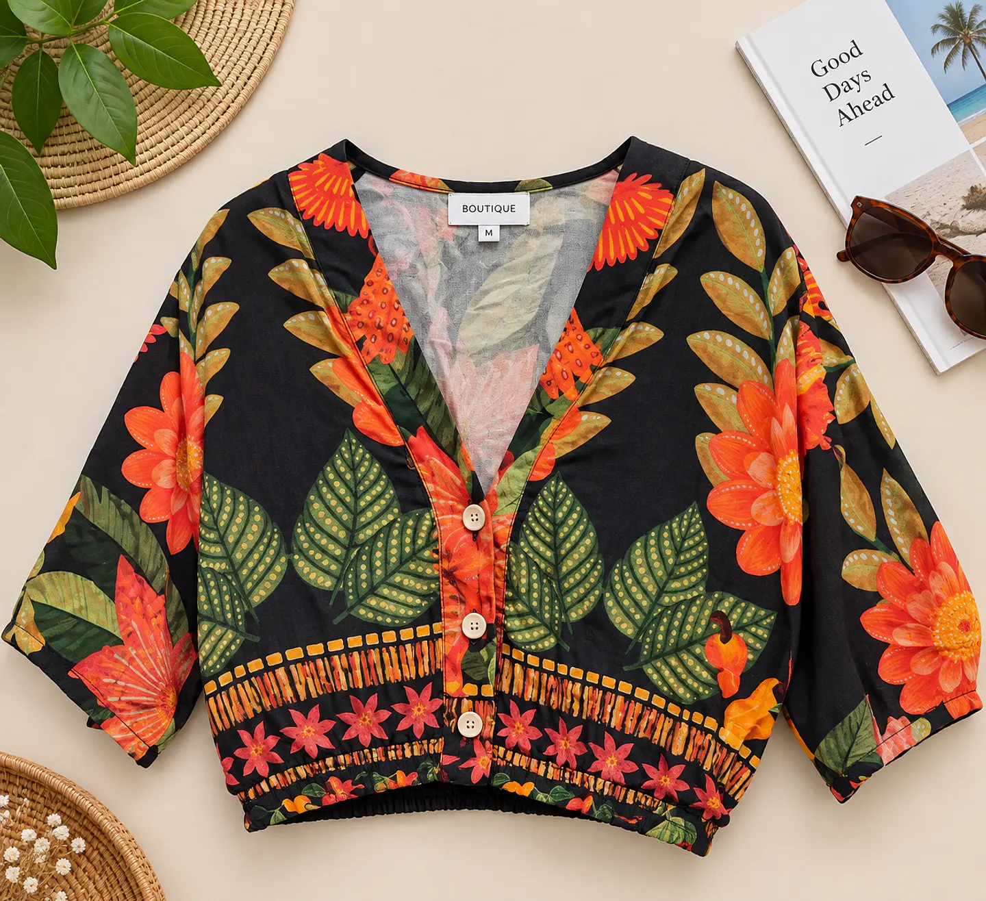 Blusa Floripa Mujer de Viscosa | Talla S-L 4