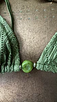 Trío Amora Mujer Verde Musgo | Bikini y Pantalón | Talla M - Miniatura 3