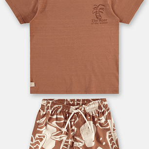 Set Polera y pantalón tropical Up Baby