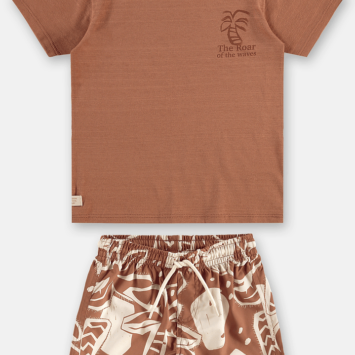Set Polera y pantalón tropical Up Baby 1