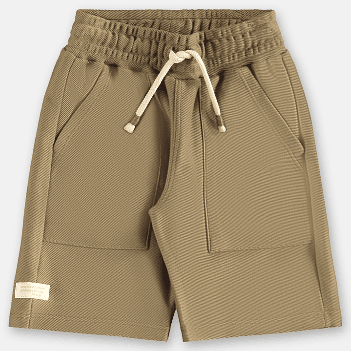 Set Polera cuello alto y bermuda  3