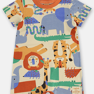 Romper mameluco animalitos salvajes Up Baby