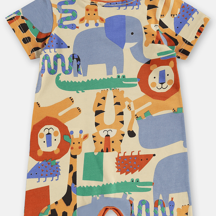 Romper mameluco animalitos salvajes Up Baby 2