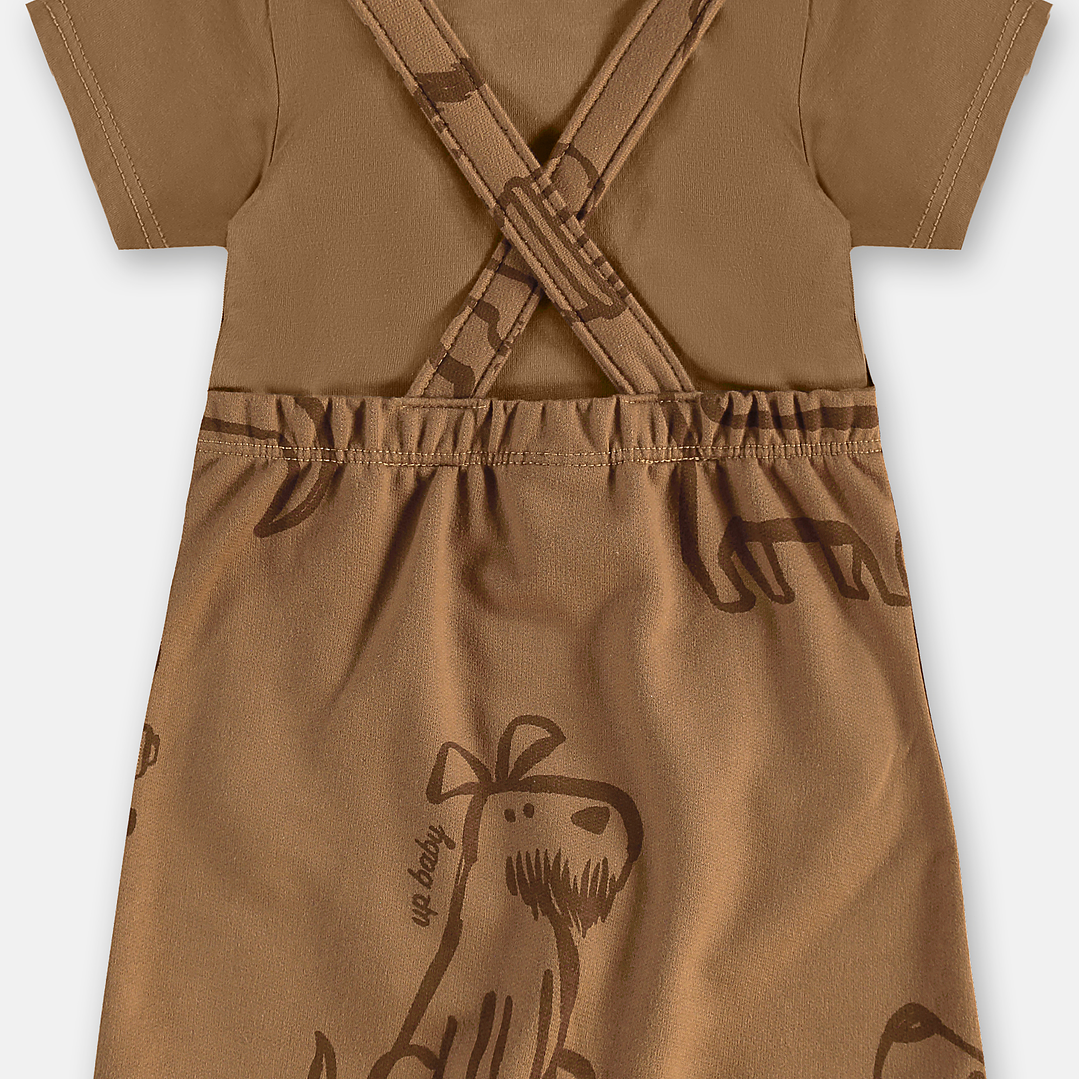 Set polera overall Up baby 4