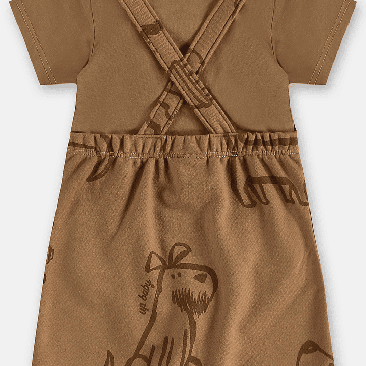 Set polera overall Up baby 4