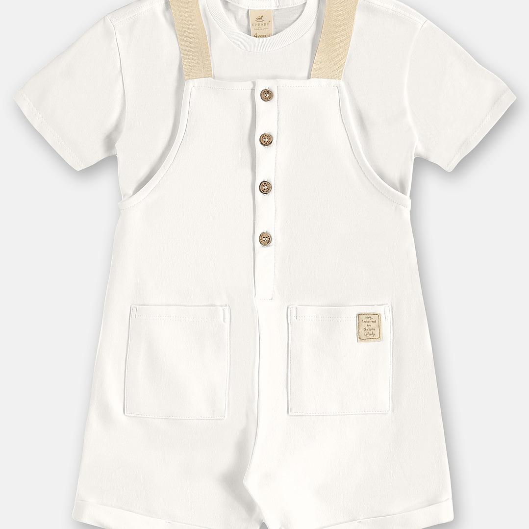 Overall y polera Nature Up Baby 1