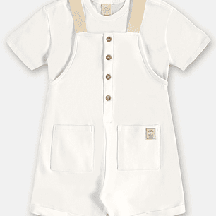 Overall y polera Nature Up Baby