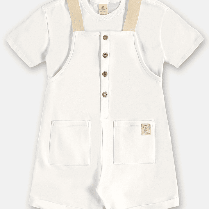 Overall y polera Nature Up Baby 1