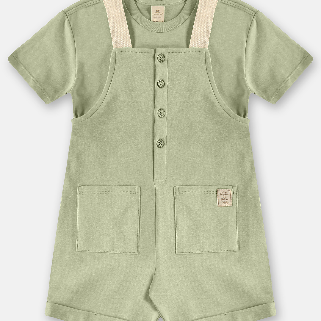 Overall y polera Nature Up Baby 4