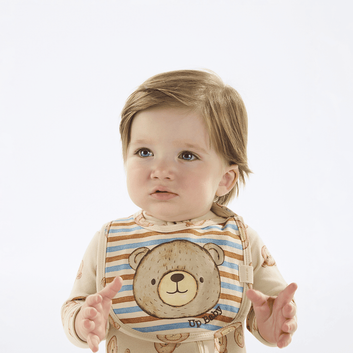 Babero osito Up Baby 1