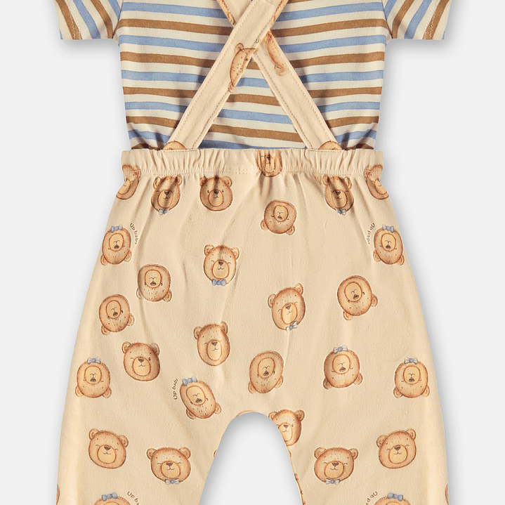 Conjunto jardinera Body Up Baby 3